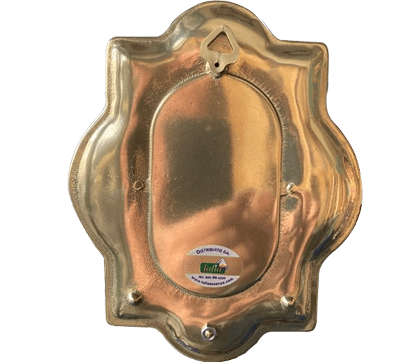 Candelieri in ottone massiccio candeliere a muro