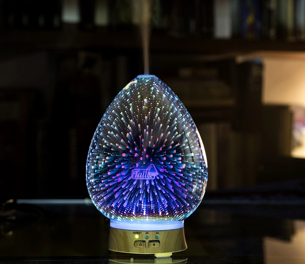 Diffusore ultrasonico Lambda in funzione