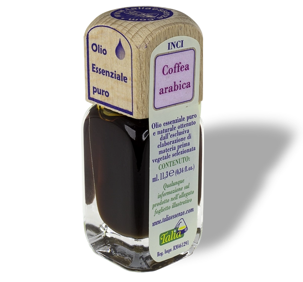  Flaconcino olio assoluto di Caffè semi torrefatti