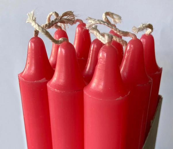 Candele scarlatte al Lampone