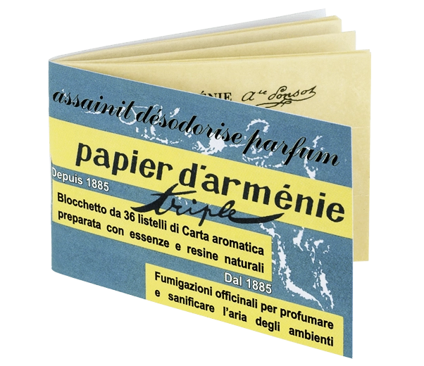 Papier d'Armènie dal 1885