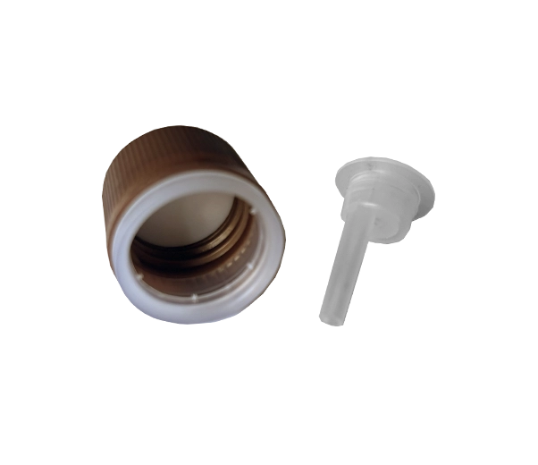 Tamper-proof PFP 18 screw cap and dropper
