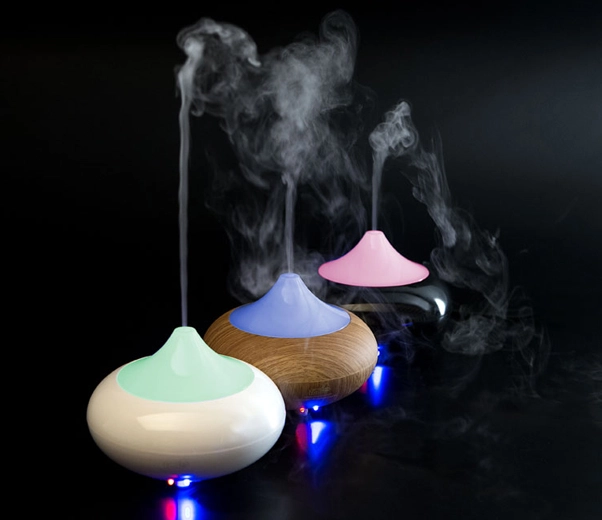 Alpha ultrasonic diffusers in operation