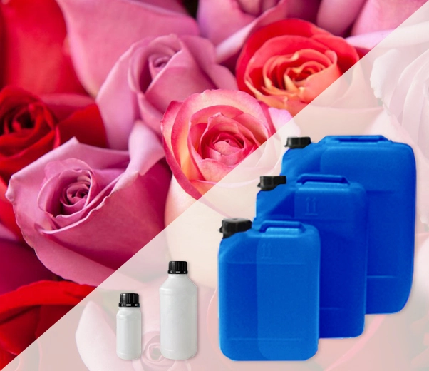 Industrial packaging of essential oils Bulgarian rose