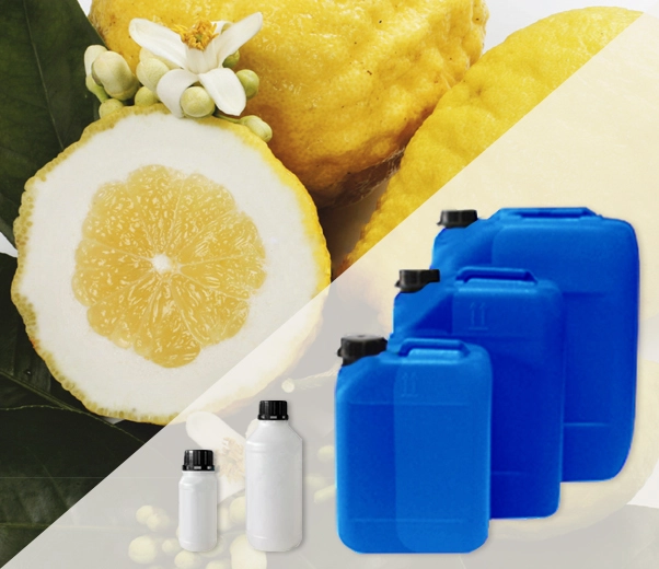 Industrial packaging of Cedar essential oils