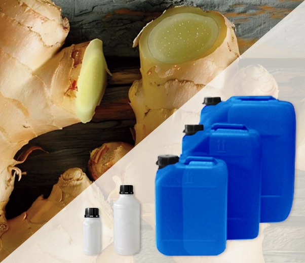 Industrial packaging of essential oils Ginger