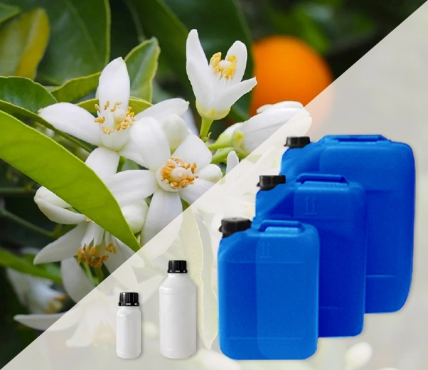 Industrial packaging of Neroli essential oils