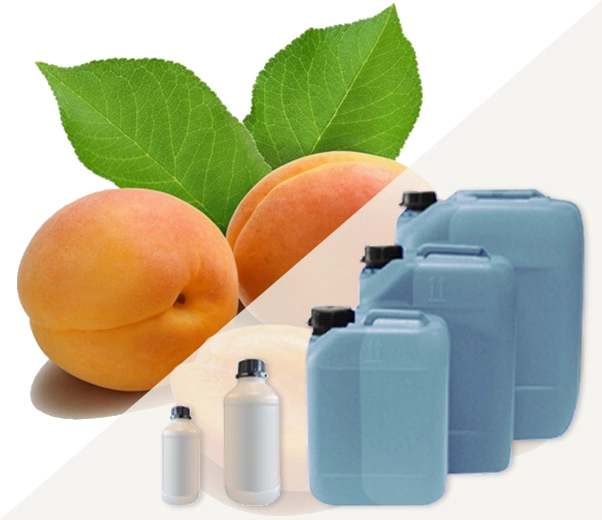 Industrial packaging of Apricot fragrances