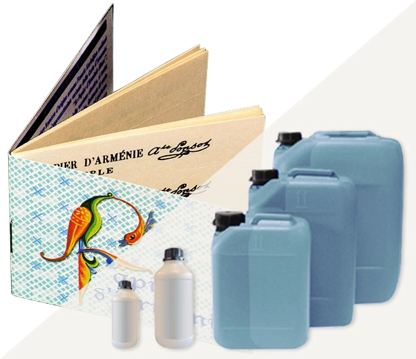 Industrial packaging of Armenian oil fragrances