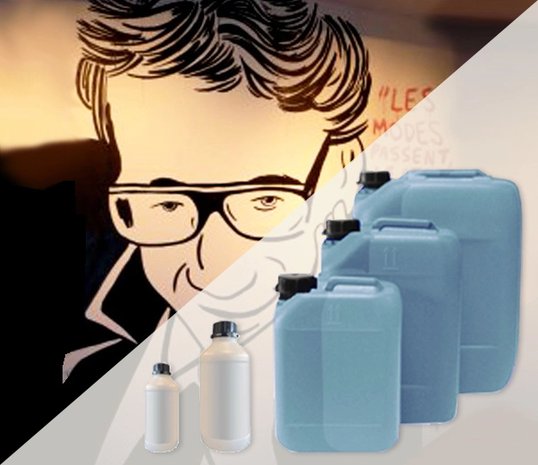 Industrial packaging of Opium oil fragrances