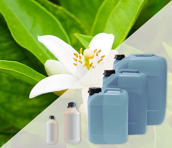 Industrial packaging of Zagara fragrances