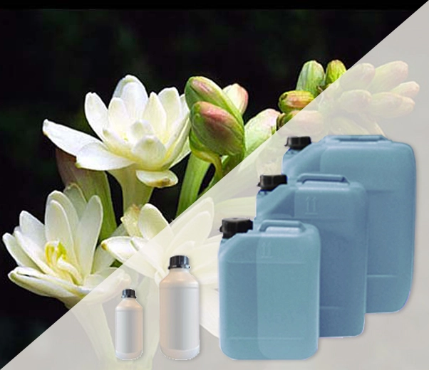 Industrial packaging of Tuberosa fragrances