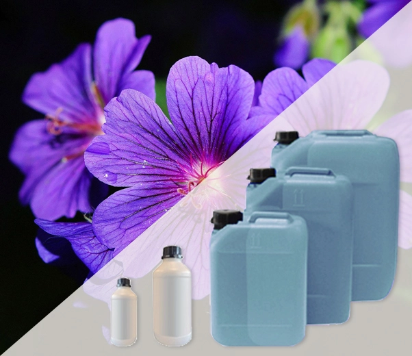Industrial packaging of Violet fragrances