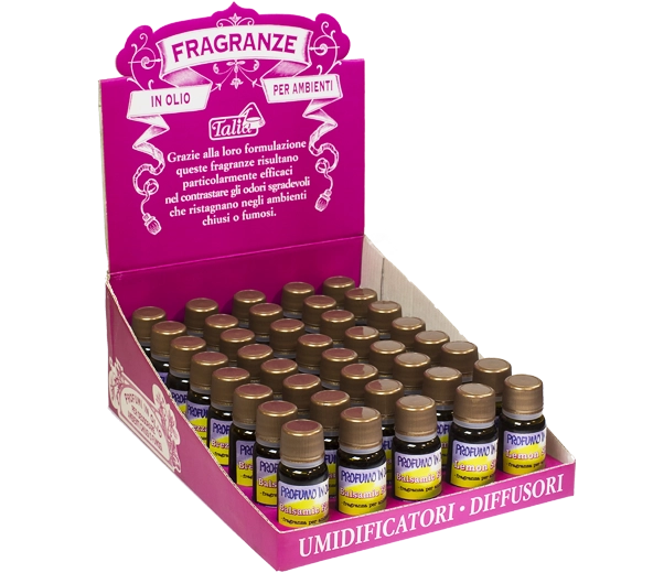 Home Fragrances Display of 40 Bottles