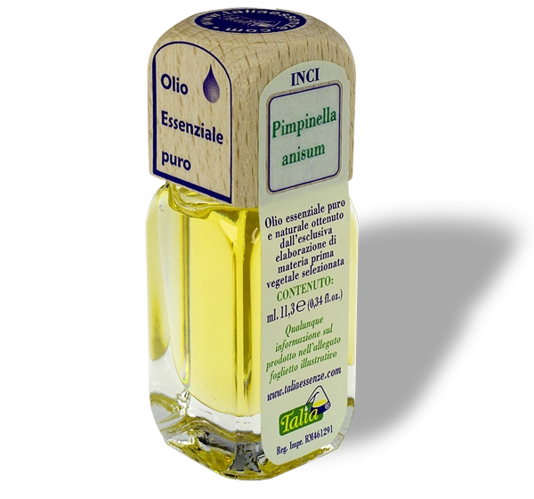 Green Anise essential oil bottle