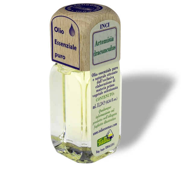 Bottle of Tarragon essential oil