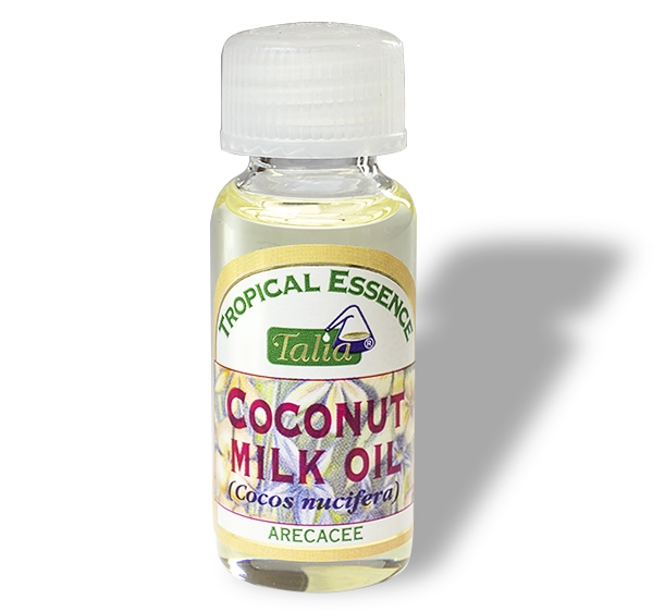Coconut milk oil bottle