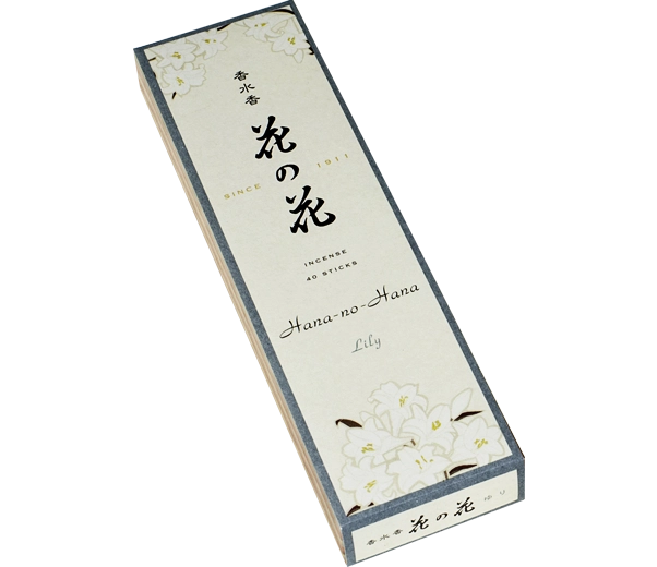 Hana-no-hana Lily of the Valley Incense Set 40 Sticks