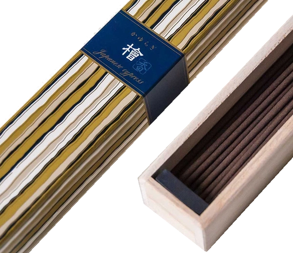 Kayuragi Cypress incense case