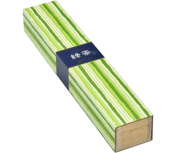 Kayuragi Green Tea Incense Case 40 Sticks