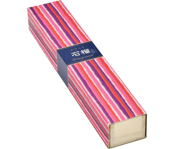 Kayuragi Pomegranate Incense Case 40 Sticks