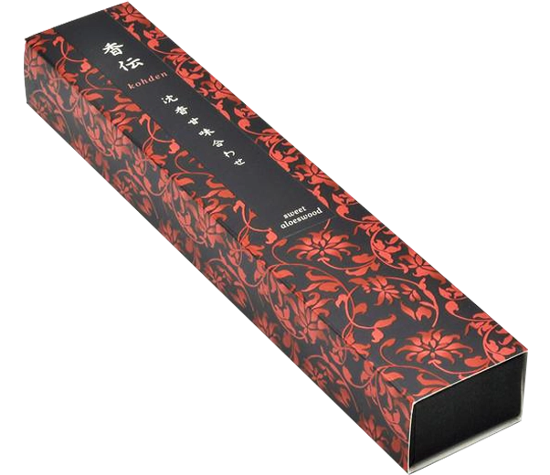 Kohden Agarwood Sweet Incense Case 40 Sticks