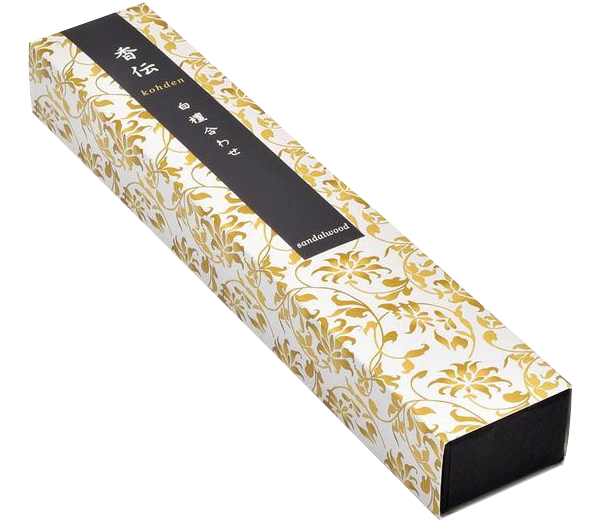 Kohden White Sandalwood Incense Case 40 Sticks