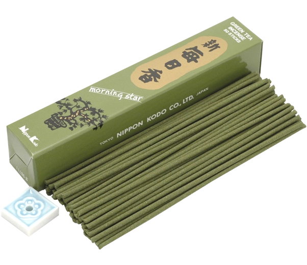 Morning Star Green Tea Incense 50 sticks