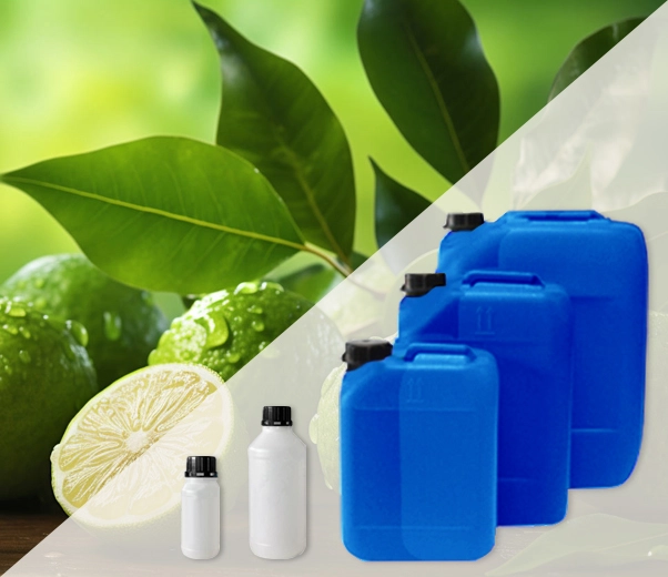 Industrial packaging of Bergamot essential oils