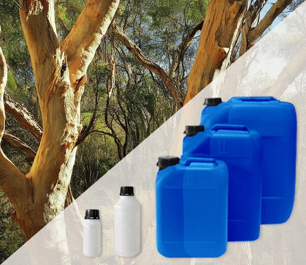 Industrial packaging of Cajeput essential oils