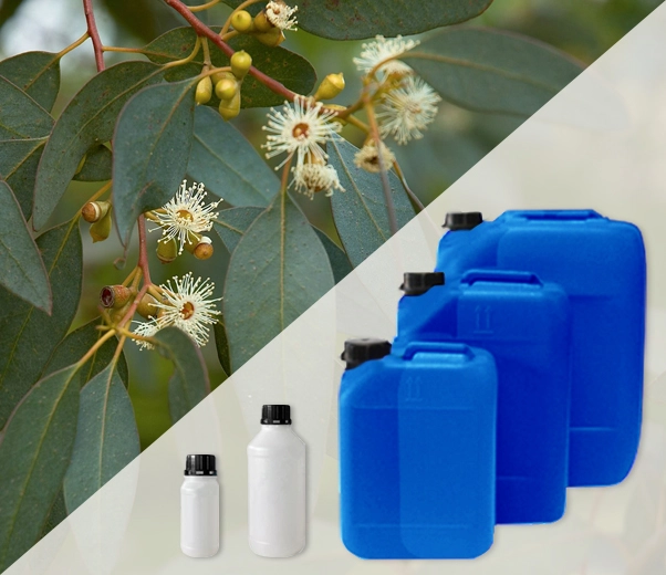 Industrial packaging of essential oils Citrine gum