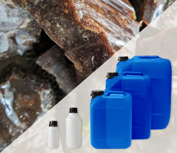 Industrial packaging of essential oils of Eastern Galbanum