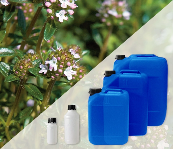 Industrial packaging of Savory essential oils