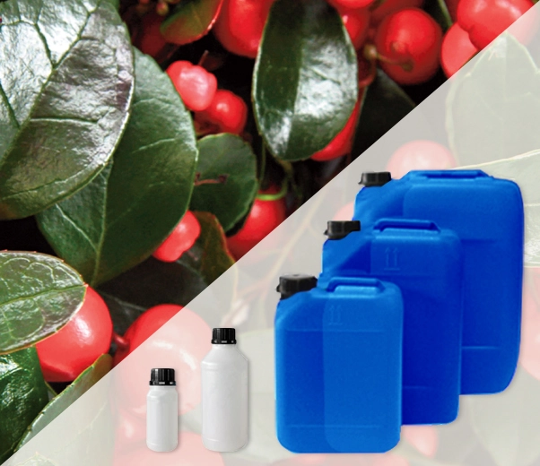 Industrial packaging of Wintergreen essential oils