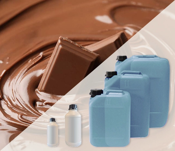 Industrial packaging of Chocolate oil fragrances
