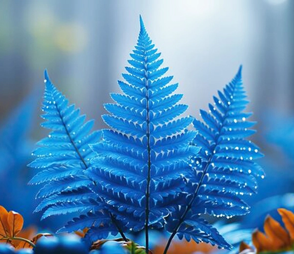 Blue fern