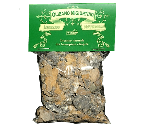Olibano Migiurtino 80g bag.