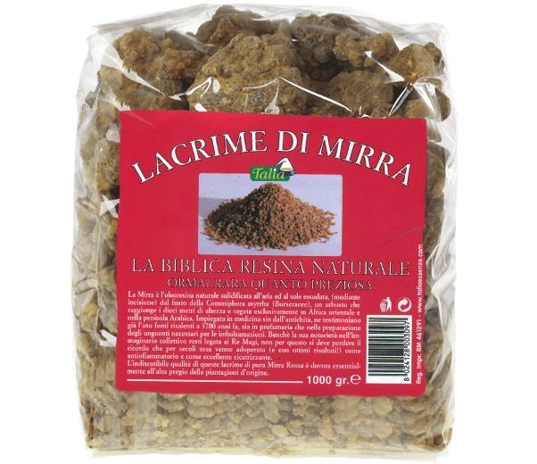 Tears of pure Myrrh 1 kg bag.