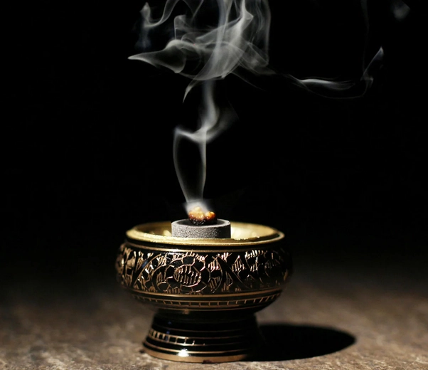 Smoking Frankincense
