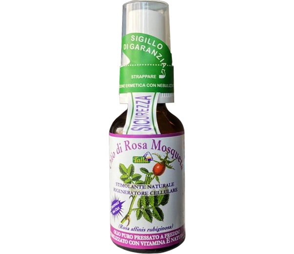 Rosehip oil 15 ml bottle.