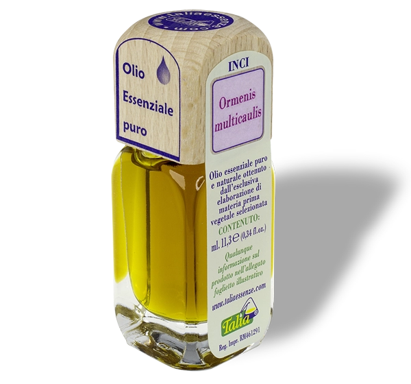 Botella de aceite esencial de manzanilla marroquí