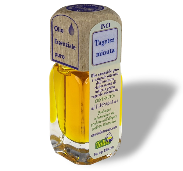 Vial de aceite esencial de caléndula