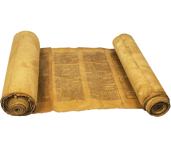 Rollo de papiro antiguo