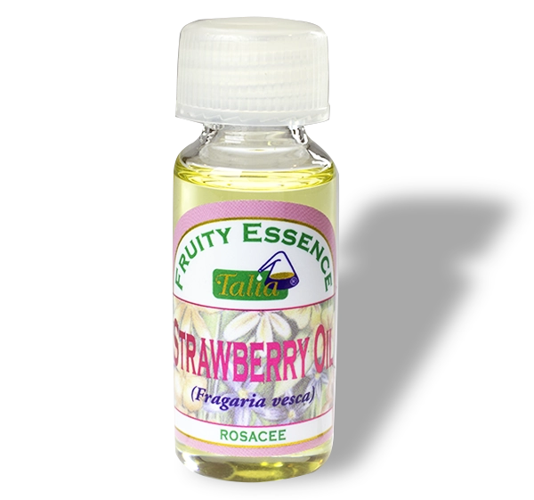 Botella de aceite de fresa