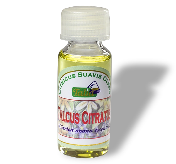 Vial de Talcus citratus