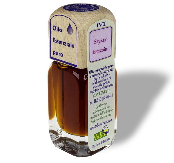 Flacon d'huile absolue de benjoin