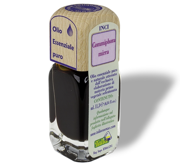 Flacon d'huile absolue de myrrhe