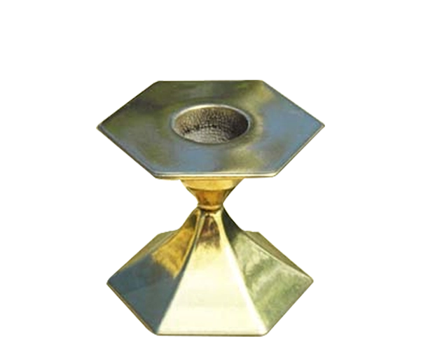 Chandelier en laiton massif, chandelier hexagonal