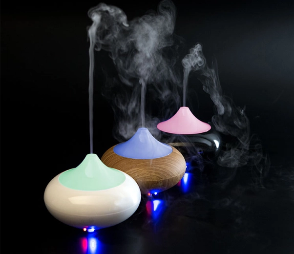 Diffuseurs ultrasoniques Alpha en fonctionnement