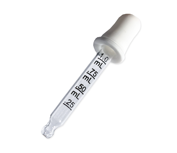 pipette graduée en verre